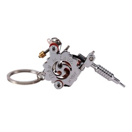 Keychain Tattoo Supply, Unique Lightweight Tattoo Keychains, Tattoo Machine Keychains for Men and Women