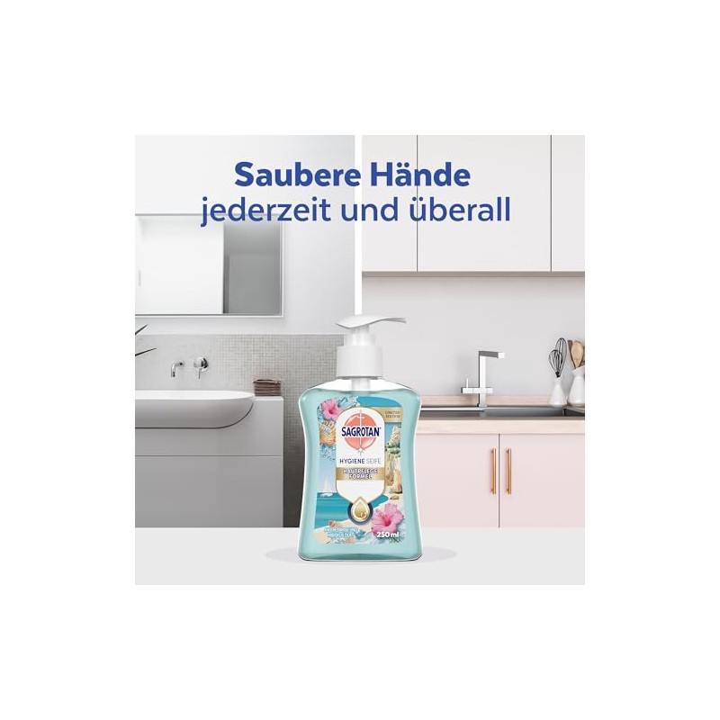 Sagrotan Hand Soap Summer Limited Edition 250 ml Sardinia Dreams