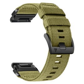 Zeit Diktator 22mm Quickfit Watch Bands Compatible with Garmin Fenix 8 47mm Fenix 7X Pro/6 Pro/5 plus/Instinct/Forerunner 965 955 945 935/Epix/Descent G1/Approach S70 S60 S62 Nylon Watchband For Men
