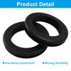 Unlorspy 10Pcs 2Inch Rubber Grommets 1.57" ID, 50mm Rubber Hole