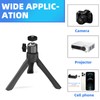 UVVRUR Projector Stand Projector Mini Table Tripod with 1/4 Inch