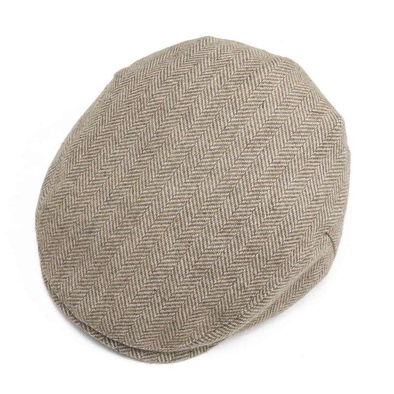 JANGOUL - Gorro de Boina de Tweed de Lana para