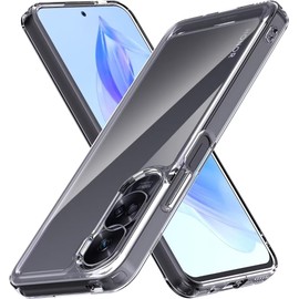 Anoowkoa Magnetisch Hülle für Samung Galaxy S25 Edge Hülle und 2 Stück Panzerglas,Geeignet für MagSafe,Anti Vergilbung, Anti Kratzer, Kompatibel mit Samung Galaxy S25 Edge (Klar)