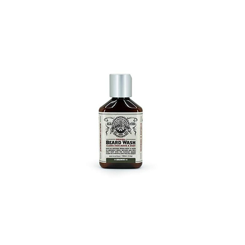 The Bearded Chap Original Brawny Beard Wash, 100 milliliters