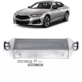 WUSILILU Front Mount Intercooler for Universal Vehicles,3"Inlet & outlet Universal Intercooler