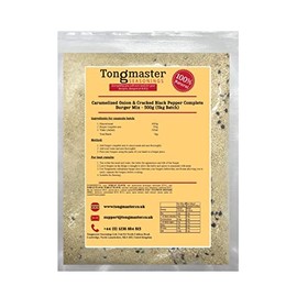 Caramelised Onion & Cracked Black Pepper Complete Burger Mix - 500g (5kg Batch)