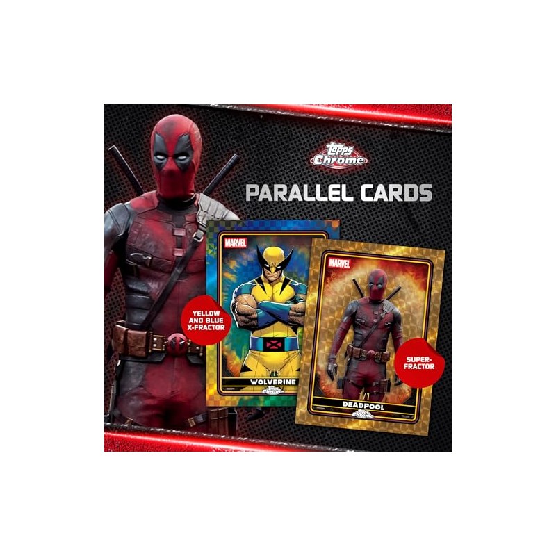 2025 Topps Chrome Deadpool, Por mes - Caja de Valor