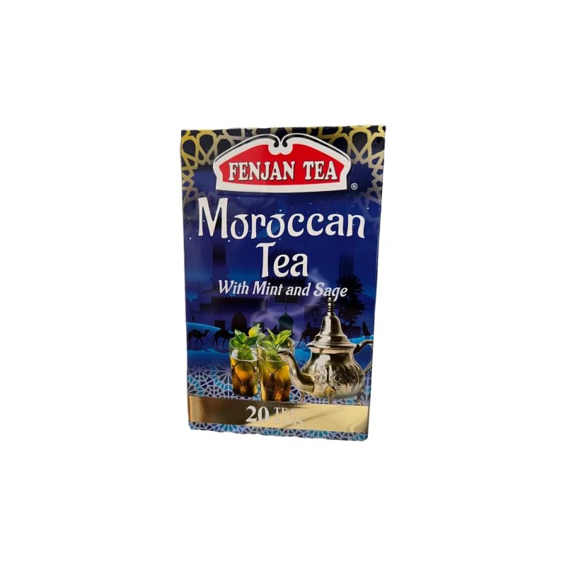 Fenjan Tea Moroccan Tea with Mint and Sage (40g) 20