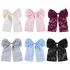 3 Pcs Lace Hair Clips Bowknots Tassel Hair Barrettes Hair
