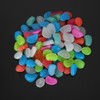 Fish Tank Fluorescent Bright Pebbles Luminous Glowing Stones for Aquarium