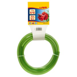 sera 45053 2.5 m Hose for Acquarium 9/12, Green