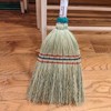 Lehman's Amish Made Barn Broom, Handmade of Corn Straw, Short