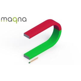 Horseshoe Magnet – School Magnet for Experiments – 100 mm