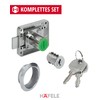 Gedotec Security Cabinet Lock with Key | 1 Set Furniture