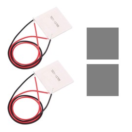 Youmile 2pcs Thermoelectric Cooler Cooling Peltier Plate Module TEC1-12706 DC12V 5A + Heat Transfer Pad