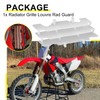 Radiator Grille Louvre Rad Guard for Honda CR125 1992-1997 19033-KZ4-860
