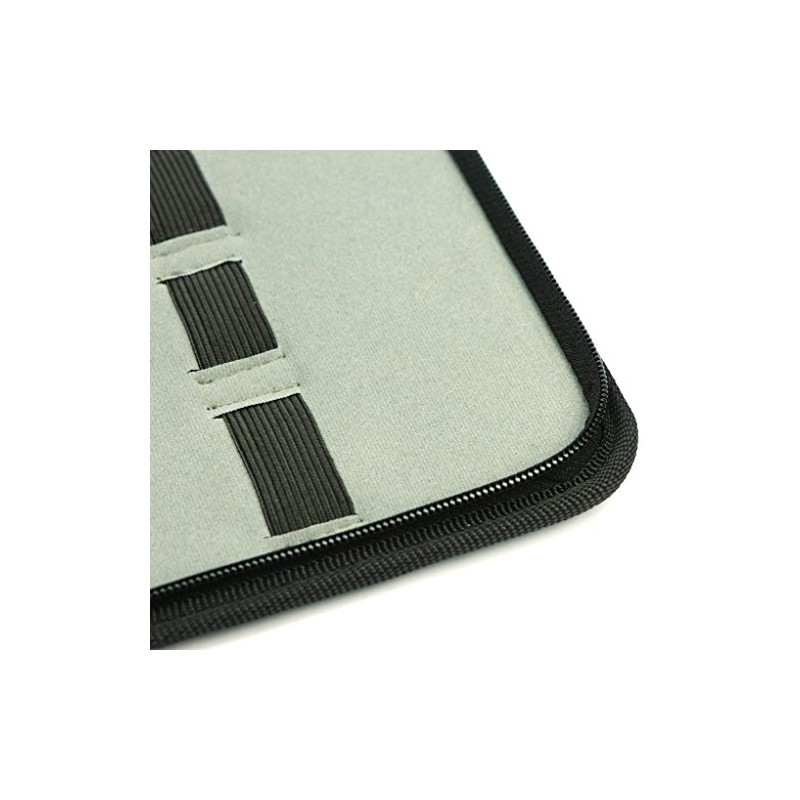 Black Tool Pouch with Zipper | PKG-402.09BLK