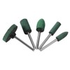 Rubber Polishing Bits 2.35mm Shank Cylinder Shape Mounted Grinding Bits