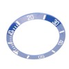 40mm Diameter Watch Bezel Insert Ring Clear Scale Luminous Ceramic