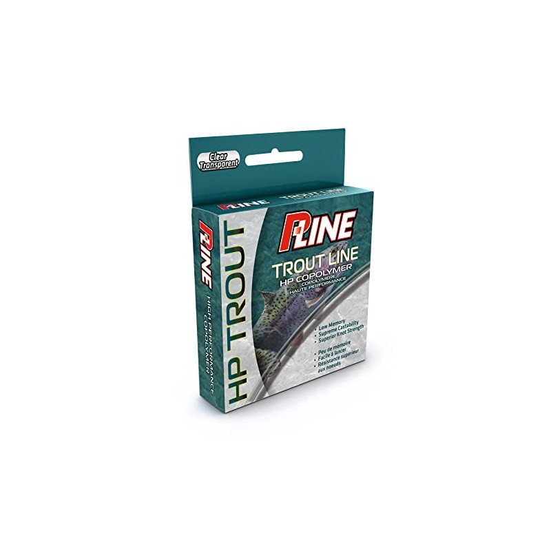 P-Line HP Trout Line Clear 150 Yard Spool, PTL-6