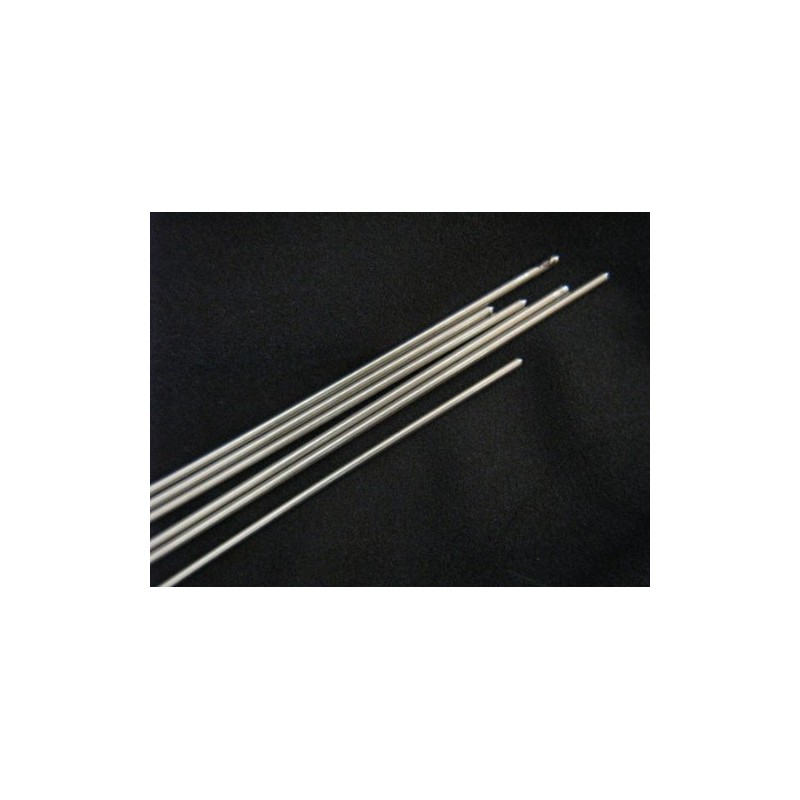 Devardi Glass~ Lampworking Beadmaking, Twelve (12) - 3/32 Inch Stainless