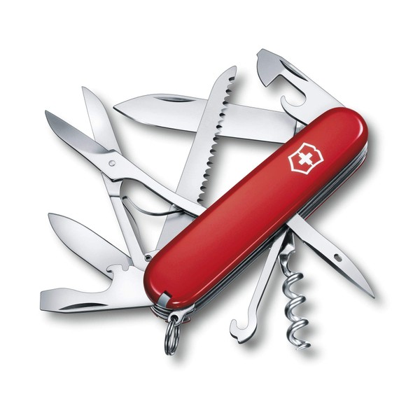 Victorinox Swiss Army Huntsman Pocket Knife (Red)