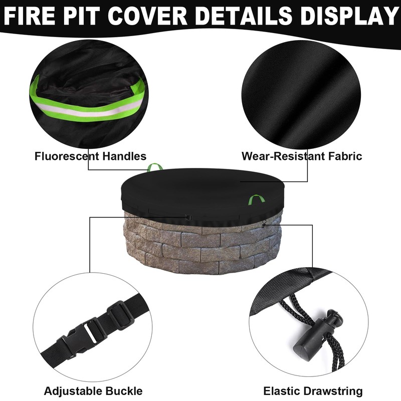 In Ground Fire Pit Cover,Large Round Built In Stone Fire