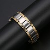 Double Strength Titanium Steel Magnetic Therapy Lose Weight Bracelet for