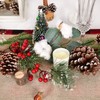 Artiflr 6FT Pine Christmas Garland with Berries Pinecones Spruce Eucalyptus