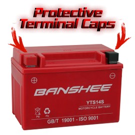 Banshee YTZ14S Motorsports Battery Compatible with Honda VT1300CR Stateline