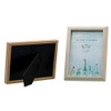 MODERNO PORTARETRATO DE MADERA HW206 MDF LAMINADA 3 TAMAÑOS DIFERENTES