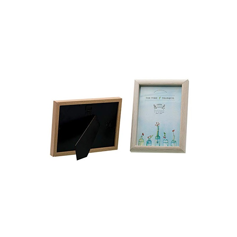 MODERNO PORTARETRATO DE MADERA HW206 MDF LAMINADA 3 TAMAÑOS DIFERENTES