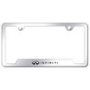 Infiniti Chrome Stainless Steel License Plate Frame by Au-Tomotive Gold,