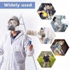 ANUNU Respirator Mask with Filter and Glasses, Chemical Face Protection