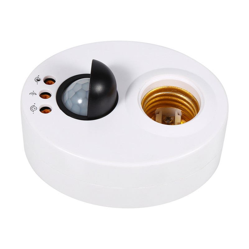 E27 Human Body Induction Automatic IR Infrared Sensor Light Socket
