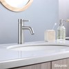 Bathroom Faucet Brushed Nickel Modern Bathroom Sink Faucet with Single