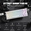 ATTACK SHARK X68 HE Wired Magnetic Keyboard with X3 Wireless
