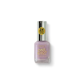 Absolute New York One Shot Nail Polish, Fast Drying, Gel Effect, High Shine, Vibrant, Quick Drying and Long Lasting (MNOS21 Pastel Lavender, .5 fl oz)