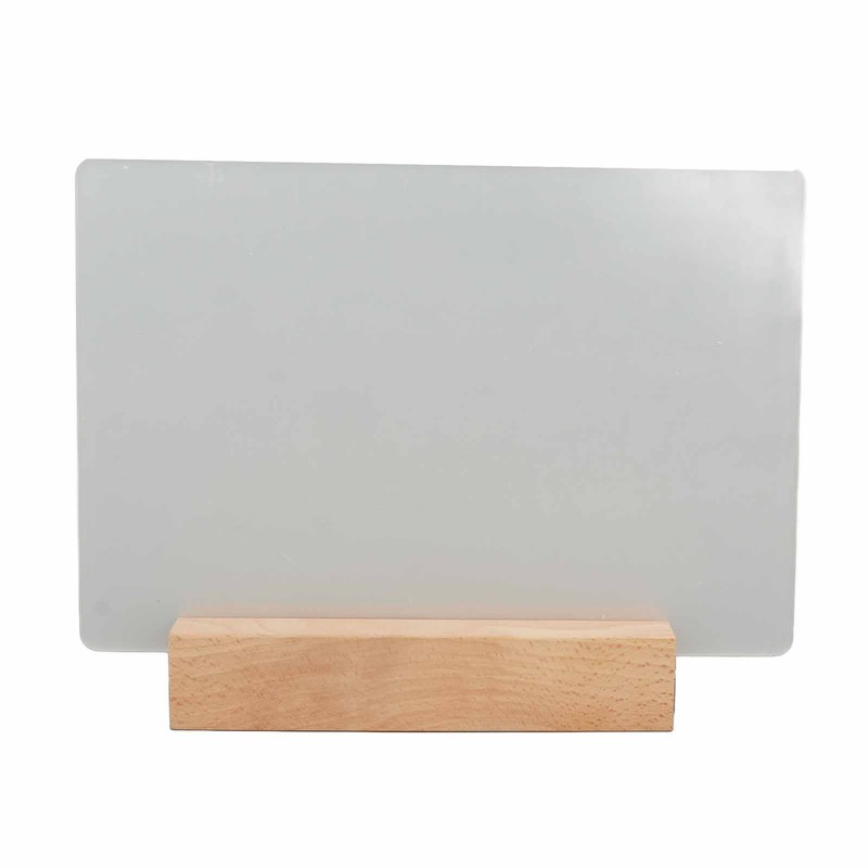 Dry Erase Board 220x150mm Acrylic White Planning Board Reusable with