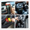 AISIBO Car Trash Can with Lid, Automotive Cup Holder Mini