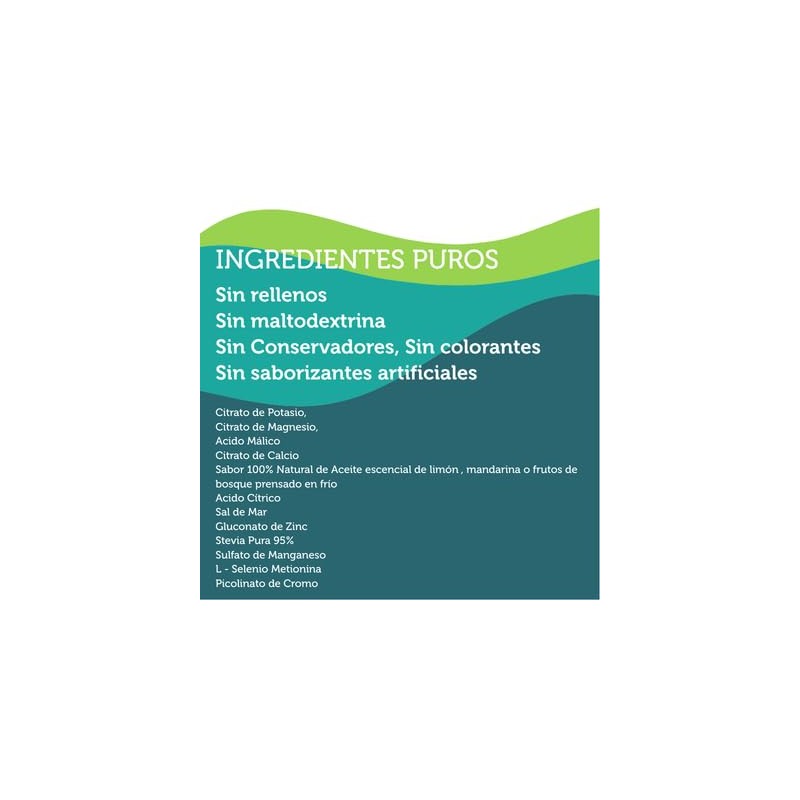 Hydrate Trío Caja de 30 Sobres de Electrolitos sin Azucar