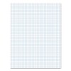 Ampad 8 1/2 x 11 Inches White Quad Pad, 4