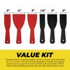 Qualihome Putty Knife Set | 6 Flexible Paint Scrapers for