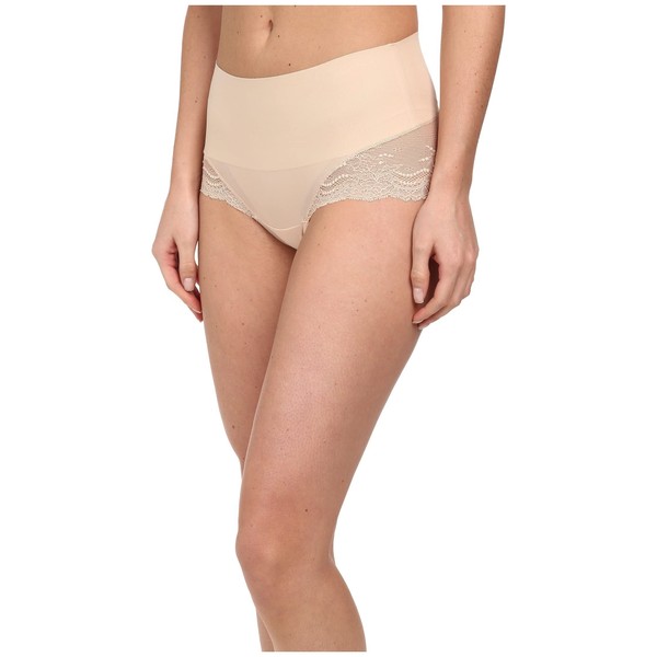 SPANX Shapewear For Women Undie-Tectable Lace Hi-Hipster Panty Soft Nude MD