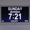 Digital Photo Frame 10in 1024x600 LCD Alarm Clock Remote Control