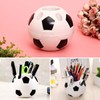 Pack of 2 Creative Pen Holder Football Pencil Container Organiser