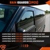 Rain Guards Fit for 1996-2026 Chevy Express Van 1500 &