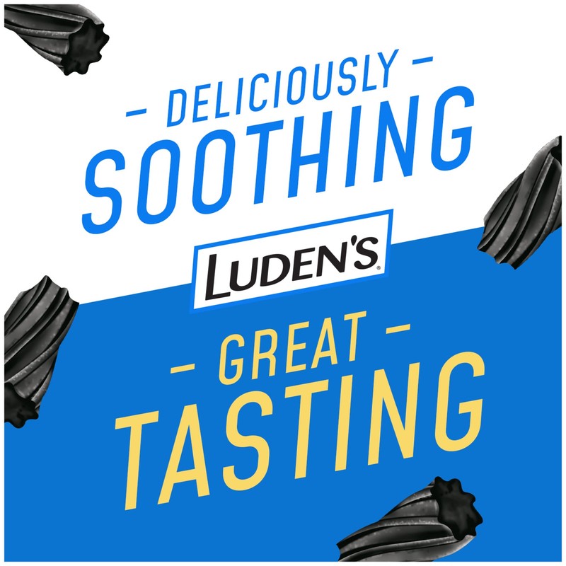 Luden's Soothing Throat Drops, Honey Licorice, 30 ct (Pack of
