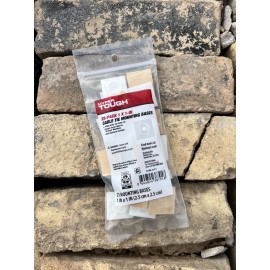 Hyper Tough 25-Pack HYPER TOUGH 1 x 1 Cable Tie Mounting Bases Self Adhesive Backing