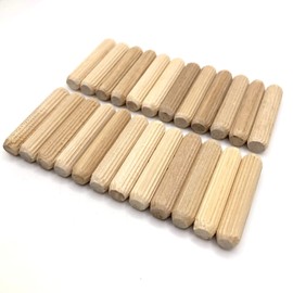 ReplacementScrews Wooden Dowel Pins Compatible with IKEA Part 101352 (EXPEDIT Shelves + More) (Pack of 24)